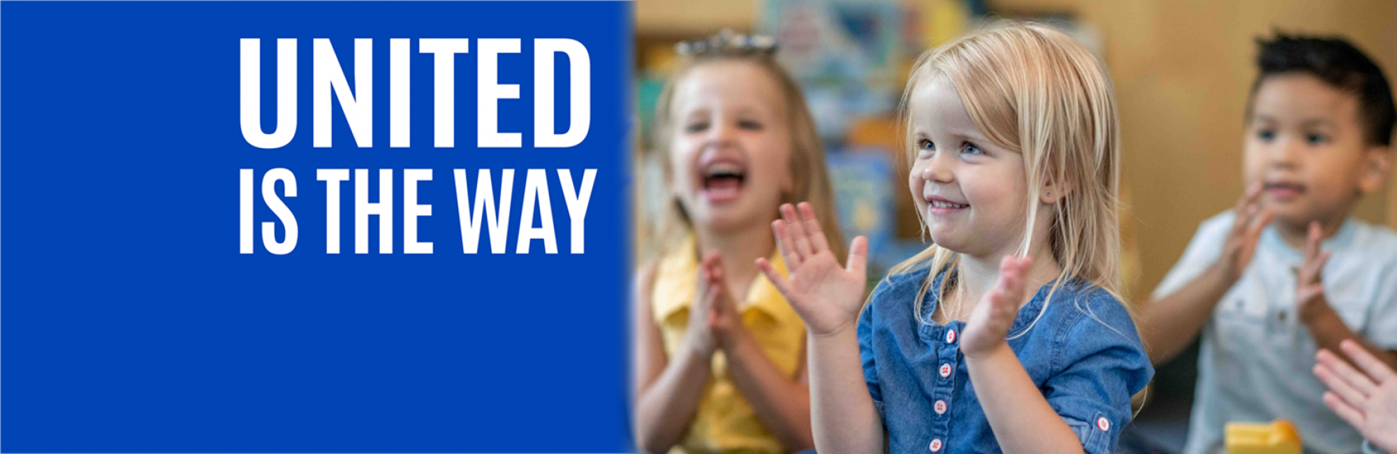 United is the Way Campaign header